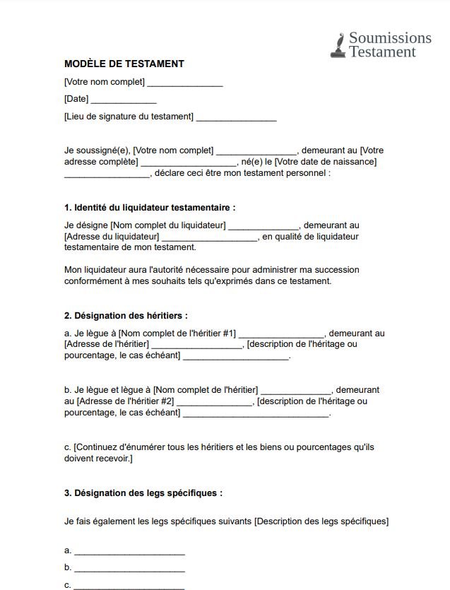 T l charger Gratuitement L exemple Olographe De Testament En PDF T l charger Gratuitement L exemple Olographe De Testament En PDF