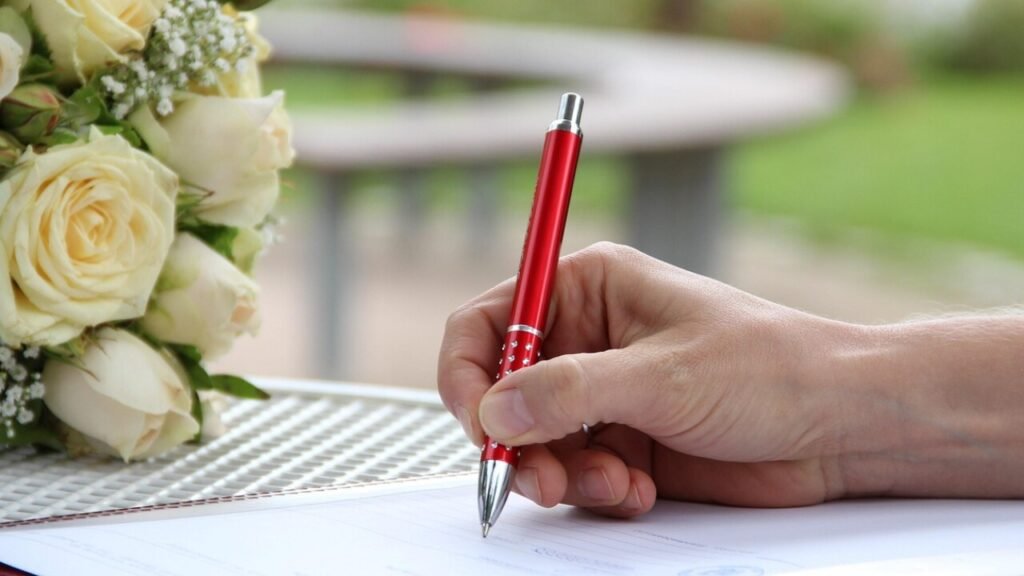 Téléchargez modèle lettre d'intention mariage en PDF